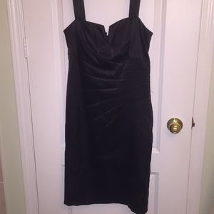 Silky Little Black Dress